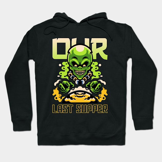 Alien's Control The Planet Hoodie by baroeki